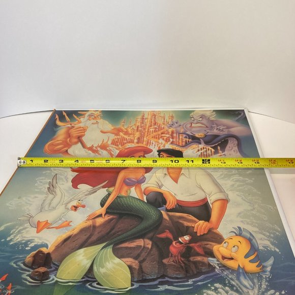 Vintage 1989 The Little Mermaid Banned Cover Framed Poster Disney OSP #81668 - Picture 11 of 12